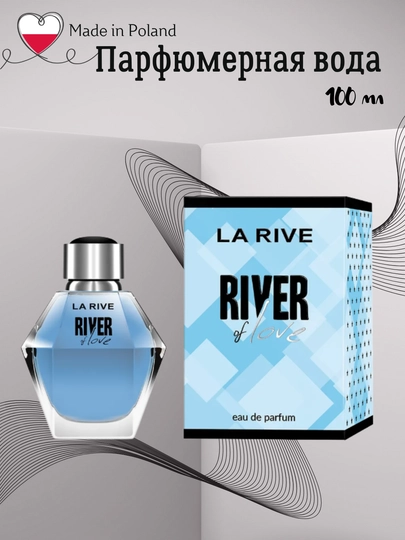 Ayollar parfyumeriya suvi River of Love EDP 100 ml, La Rive - 