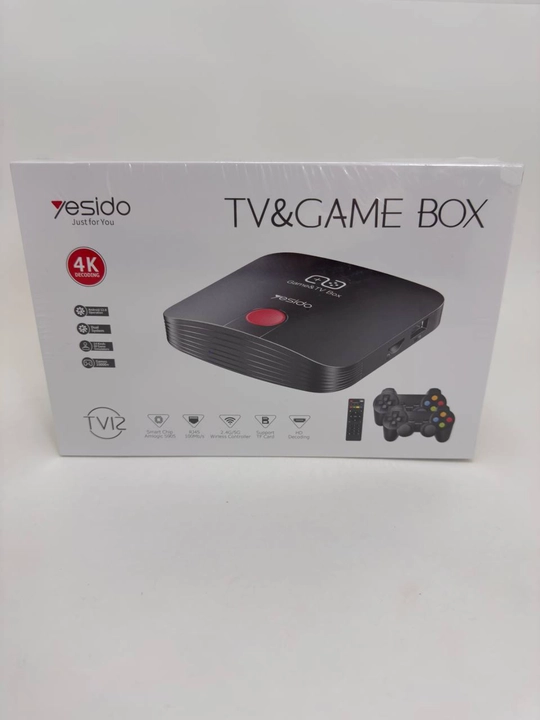 Yesido TV & Game Box — это устройство, объединяющее функции Smart TV Box и игровой консол