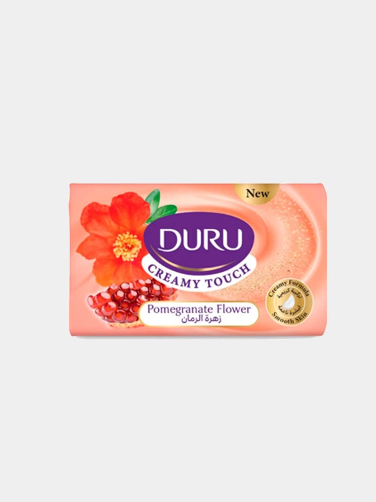 Туалетное мыло DURU CREAMY TOUCH, с экстрактом граната, 165 г - 