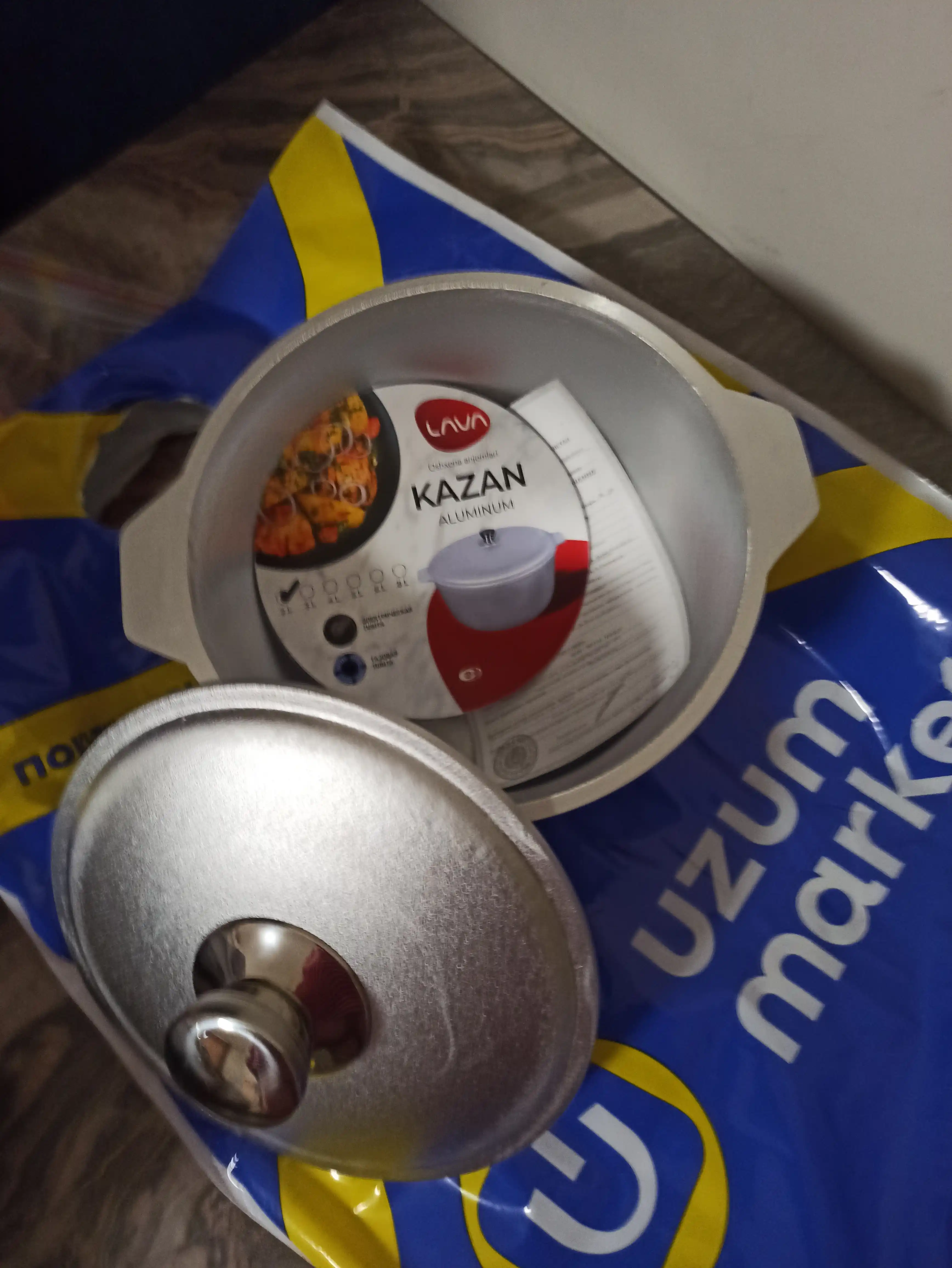 Alyuminiy qozon, 2 litr