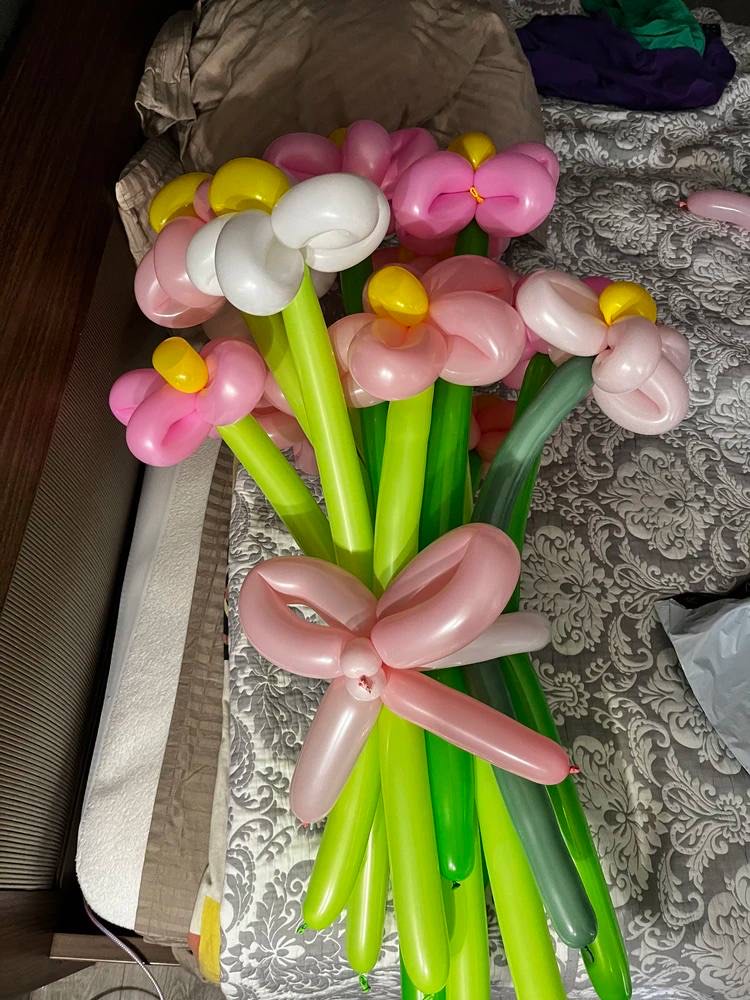 Воздушные шары, длинные, для моделирования, различных фигур и цветов, набор 20-25-50-100 шт