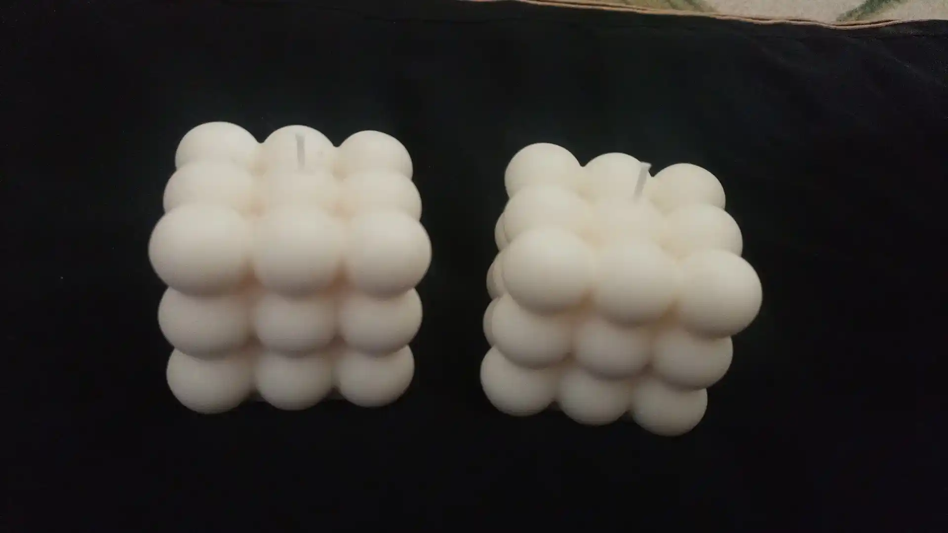 Shaklli shamlar yasash uchun tabiiy soya mumi, 1 kg
