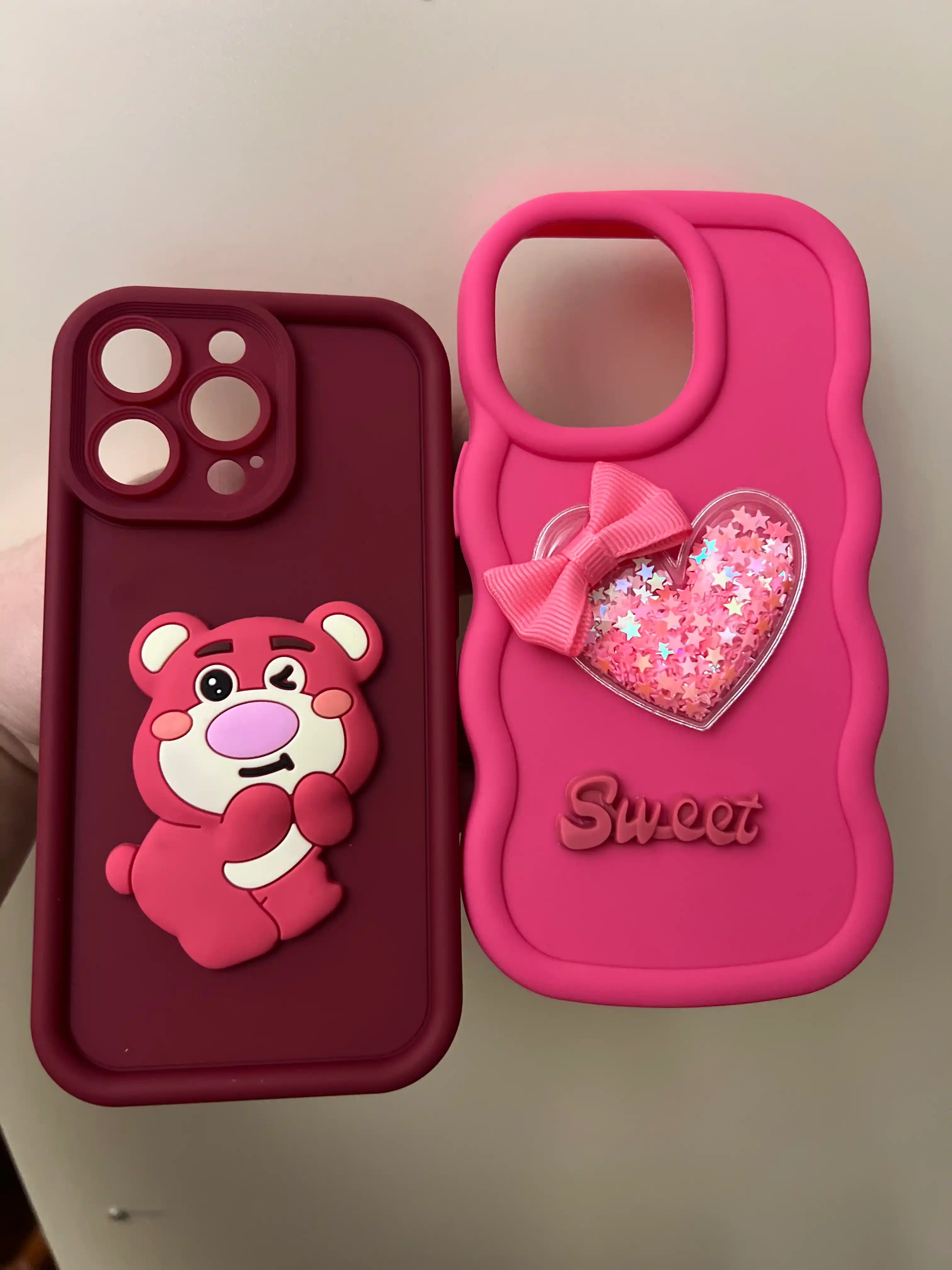 G'ilof iPhone uchun, yurak 7, 8, 11, 12, 13, 14, 15, se, xs, xr, pro, max, plus, mini