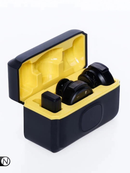 Simsiz petlichkali mikrofon, 2 tasi 1 da, iPhone va Android uchun, Type-C va Lightning