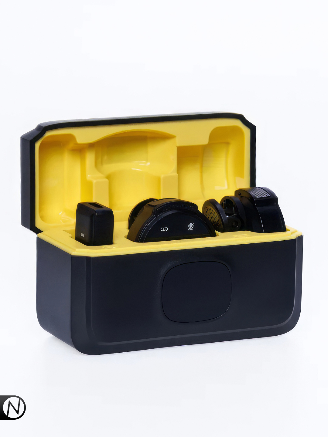 Simsiz petlichkali mikrofon, 2 tasi 1 da, iPhone va Android uchun, Type-C va Lightning