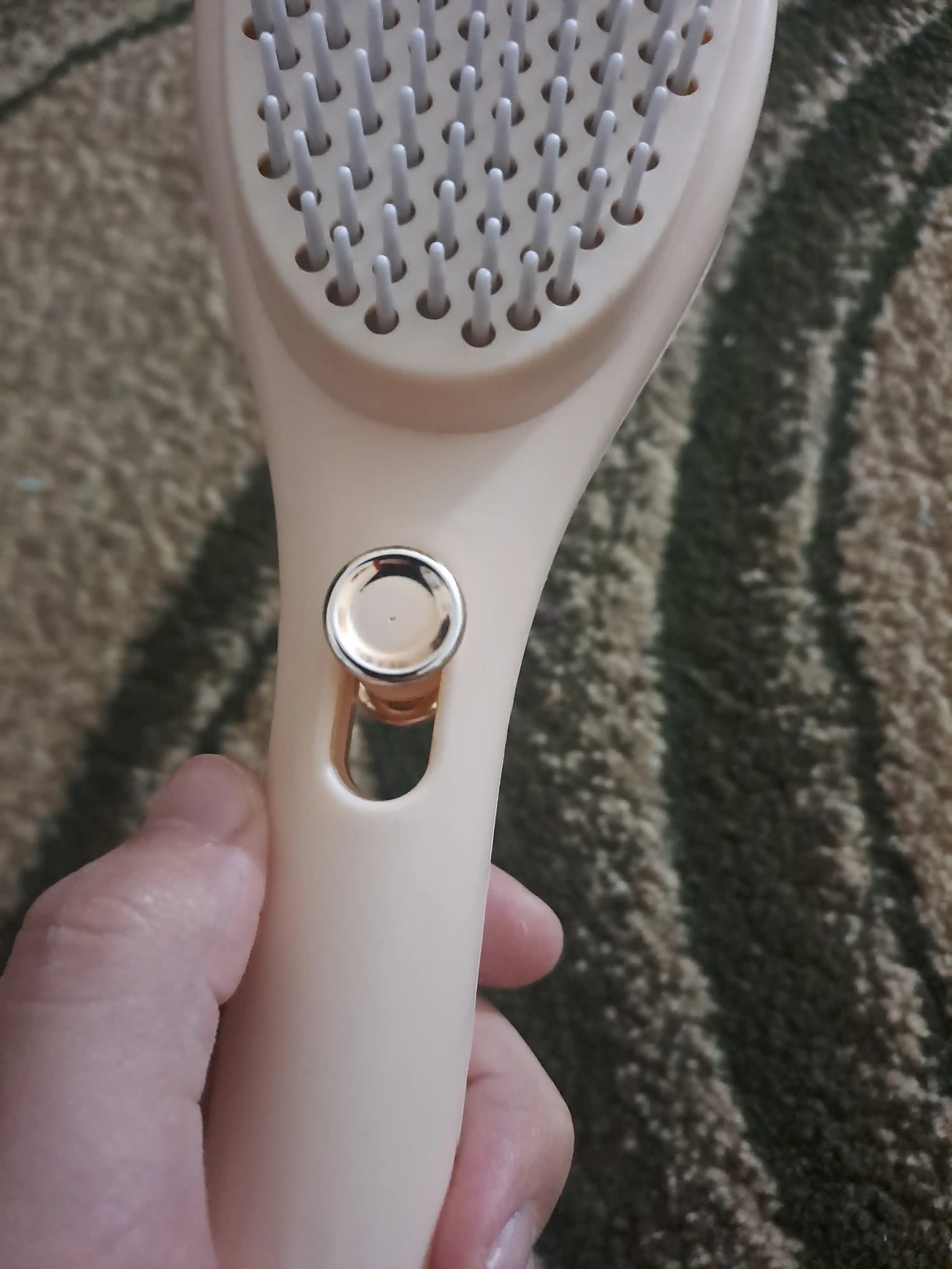 Массажная расческа для волос, самоочищающаяся