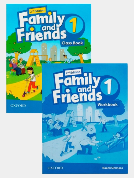 Family and Friends starter 1, 2, 3, 4, 5 части, формат A5