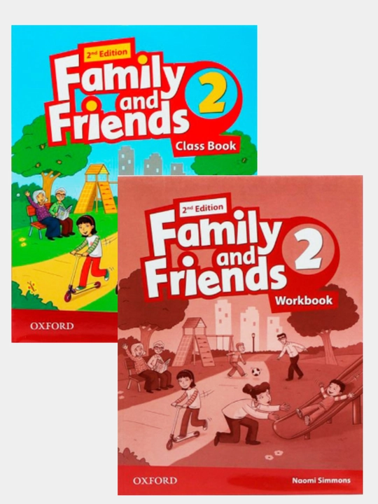 Family and Friends starter 1, 2, 3, 4, 5 части, формат A5