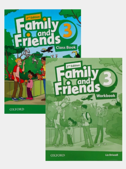 Family and Friends starter 1, 2, 3, 4, 5 части, формат A5