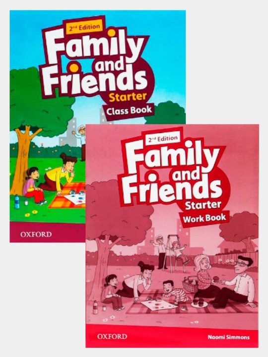Family and Friends starter 1, 2, 3, 4, 5 части, формат A5