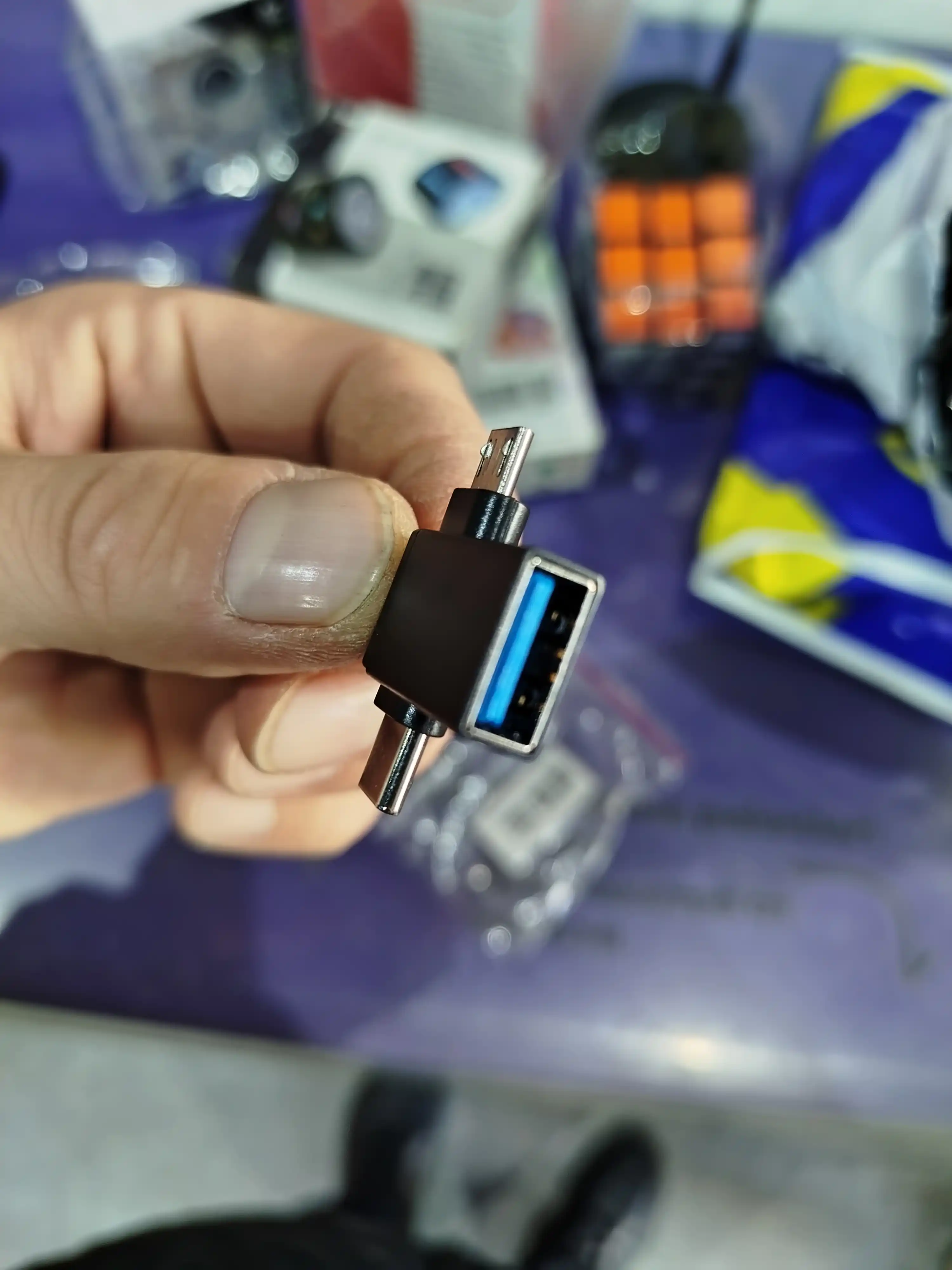 Kartrider, OTG, USB, adapter fleshka uchun, Type-C, Micro USB yoki USB OTG