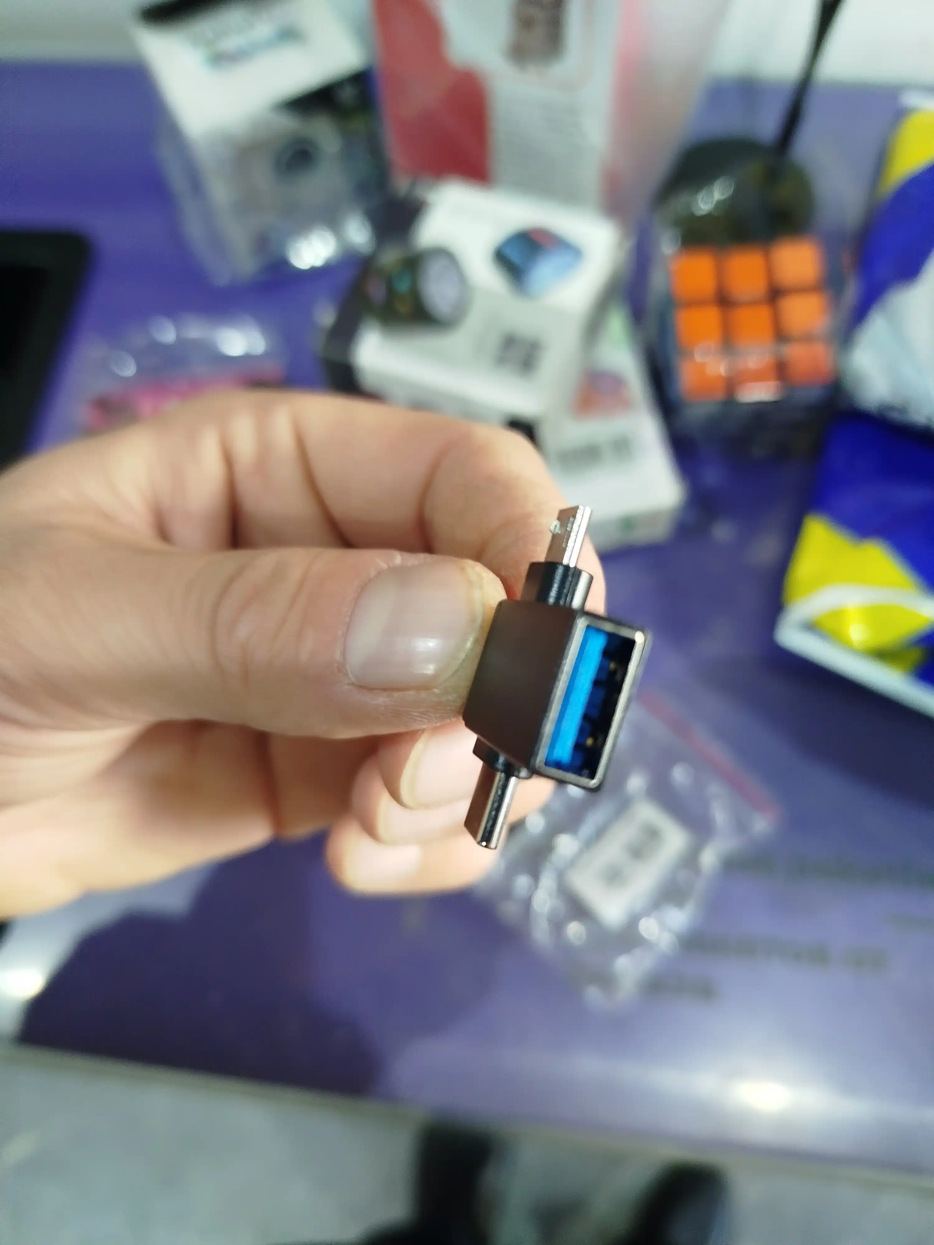 Kartrider, OTG, USB, adapter fleshka uchun, Type-C, Micro USB yoki USB OTG