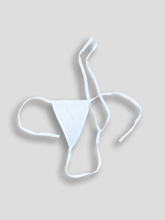 Ayollar stringi, yon tomoni bog‘ichli, 100% paxta, paxtali va elastik, stringi, XB