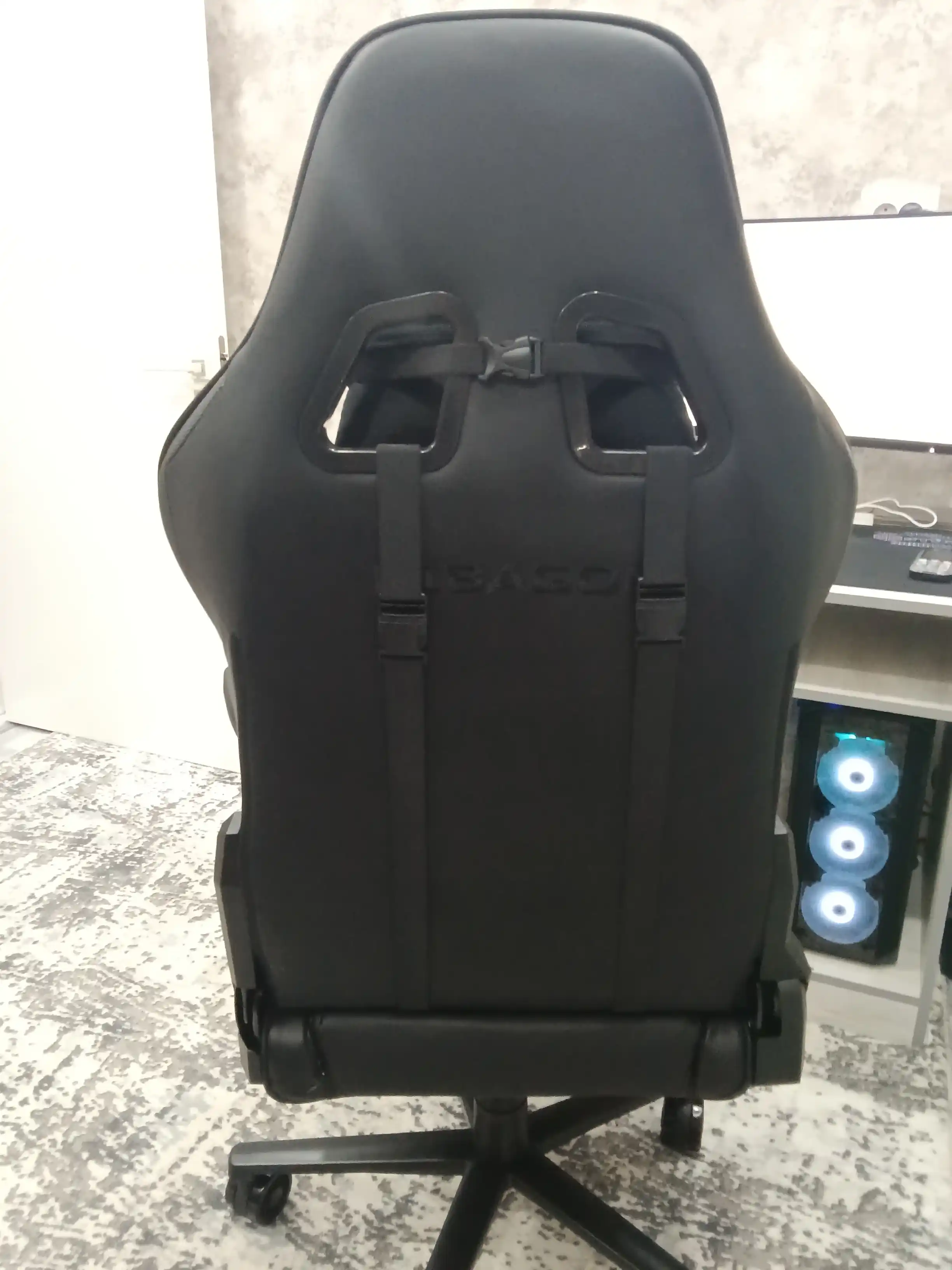 Игровое компьютерное кресло 2E Gaming HIBAGON II 2E-GC-HIB-BK