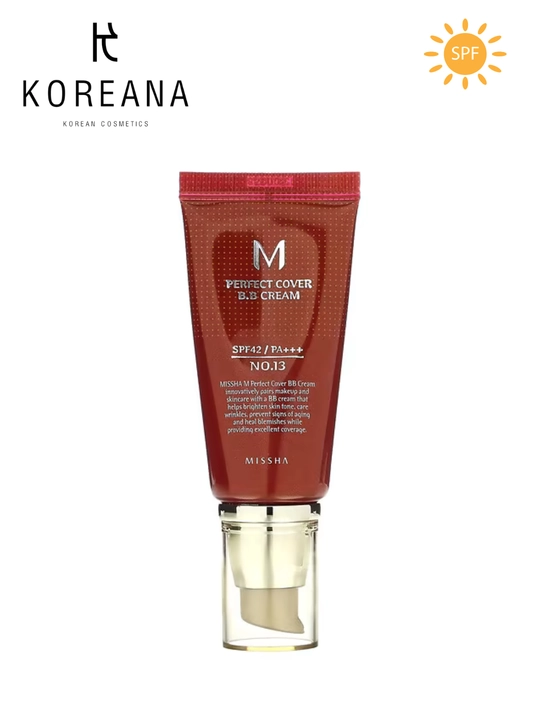 Tonal BB kremi Missha M Perfect Cover BB Cream, 50 ml - 