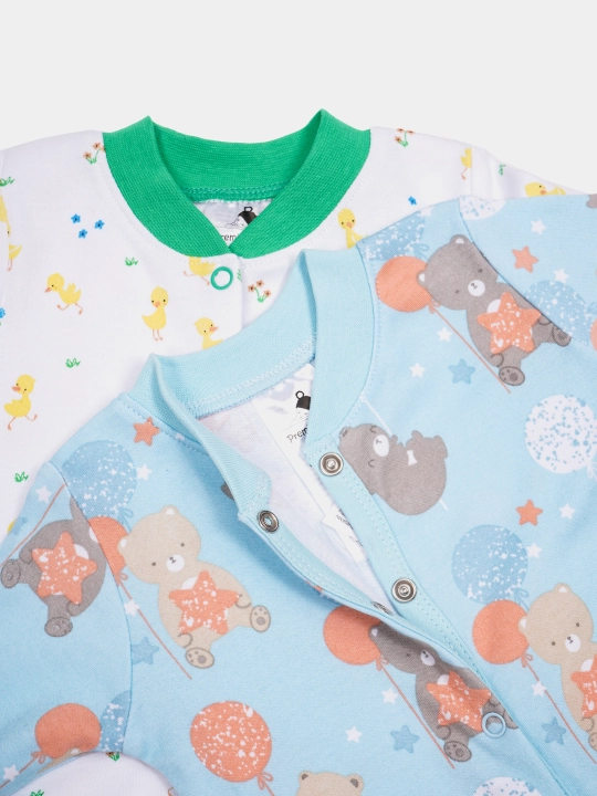 Комбинезоны для детей, PremierKids, 3 шт, 100% хлопок