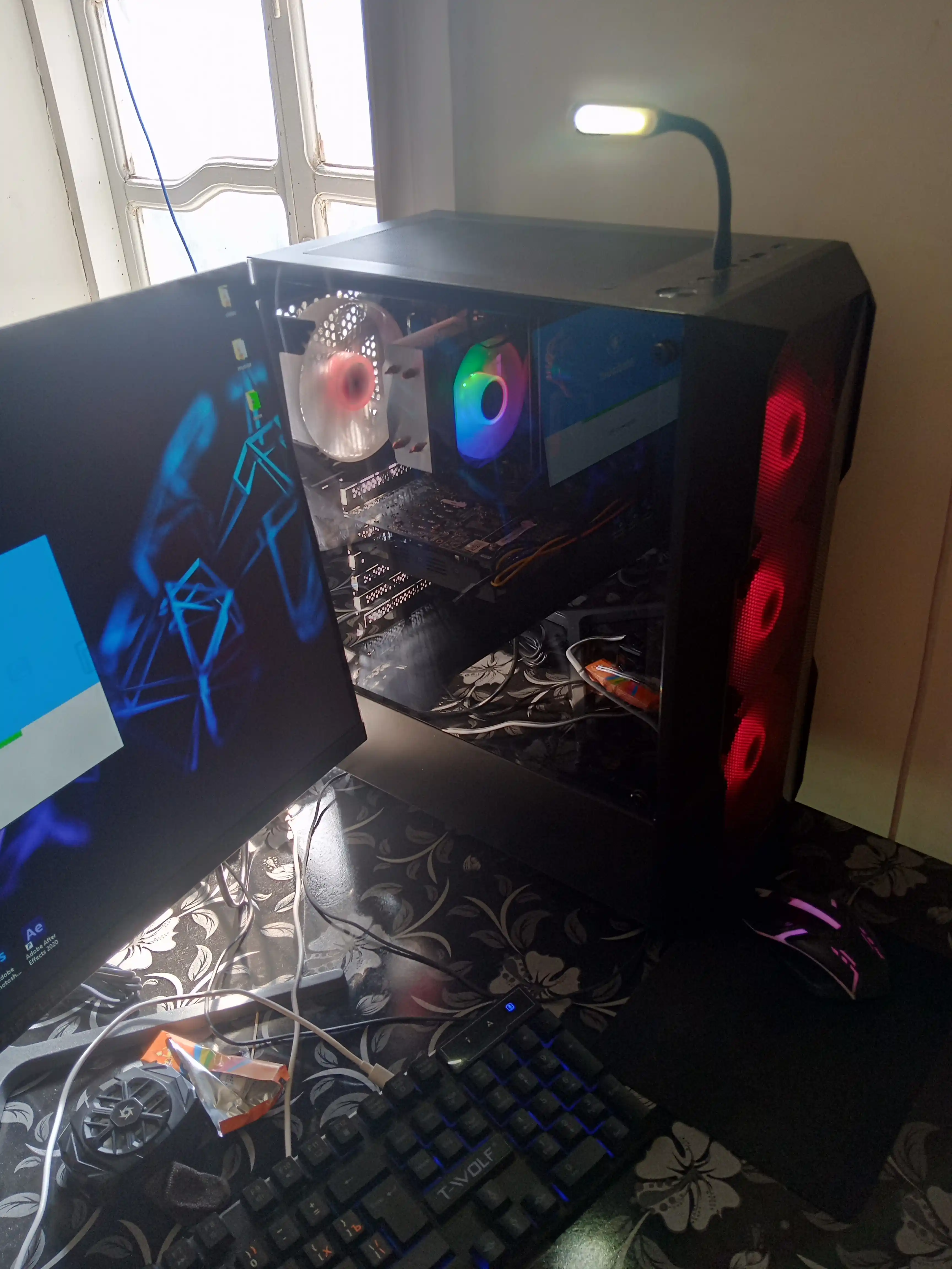 USB LED chiroq, 5 xil rangda