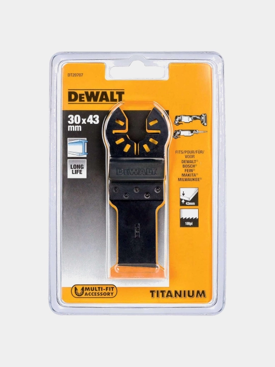 Metall uchun suv osti bimetalik arra pichog'i DeWALT 30kh43mm DT20707-QZ