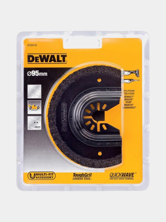 Насадка для многофункционального инструмента DeWALT 100 мм DT20718-QZ