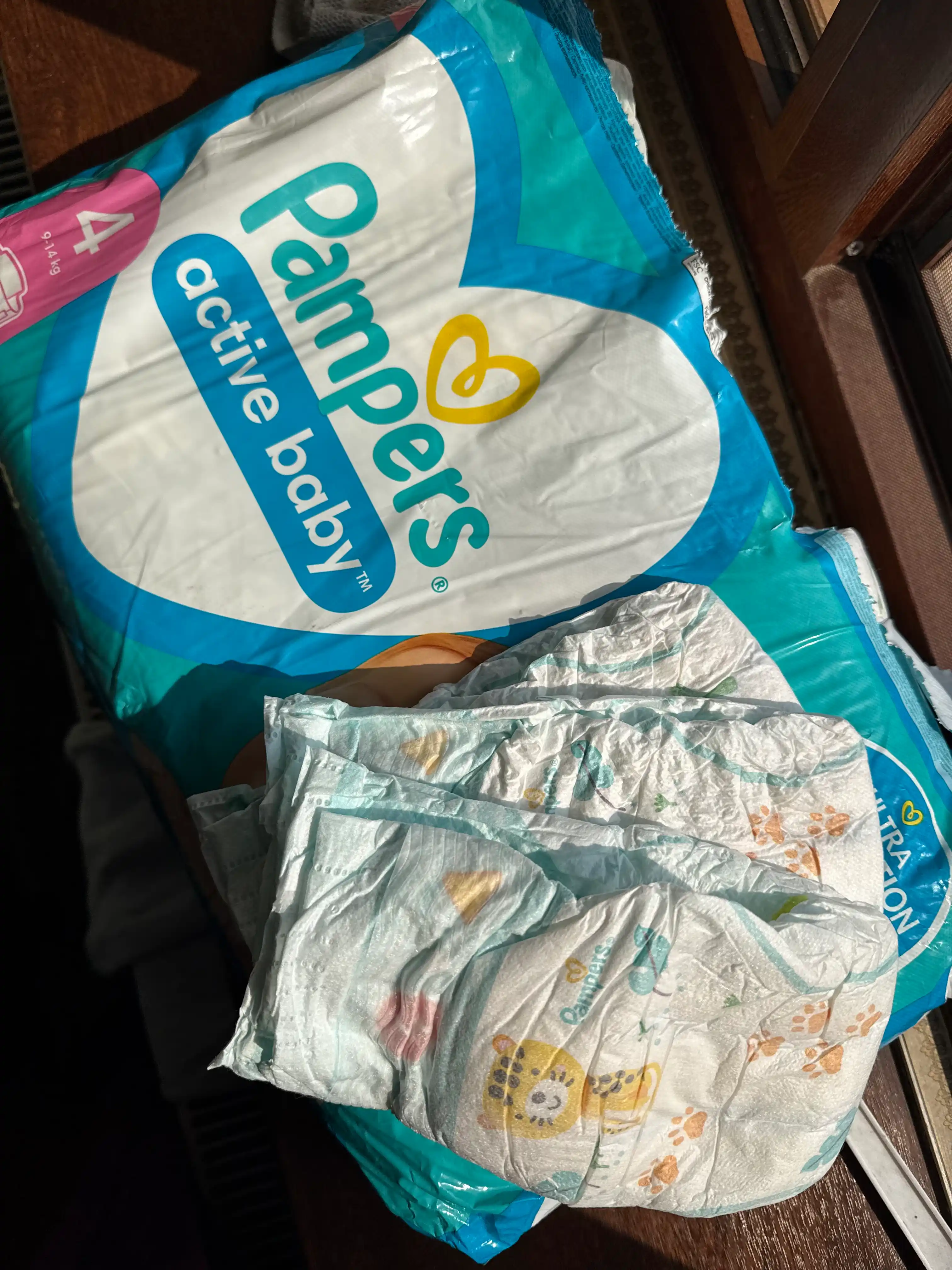 Подгузники для детей Pampers Active Baby, 4 размер, 9-14 кг, 70 шт
