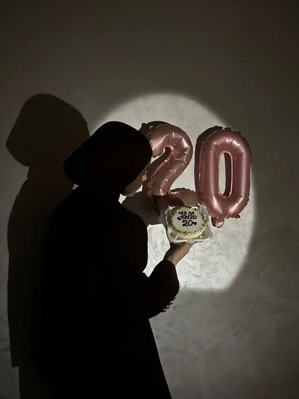 Folga sharlar raqamlar, o'lchami 16 dyuym, 41 sm