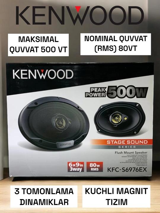 Kolonkalar Kenwood KFC-S6976EX - 