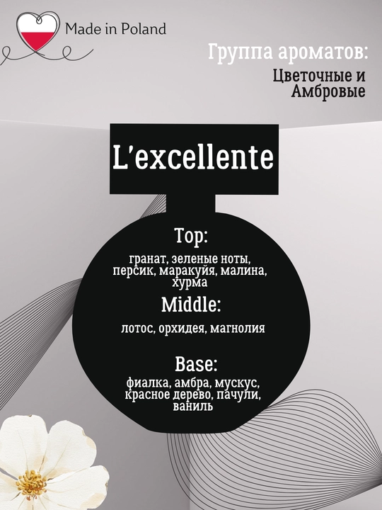 Ayollar parfyumeriya suvi L'Excellente EDP, 100 ml, La Rive