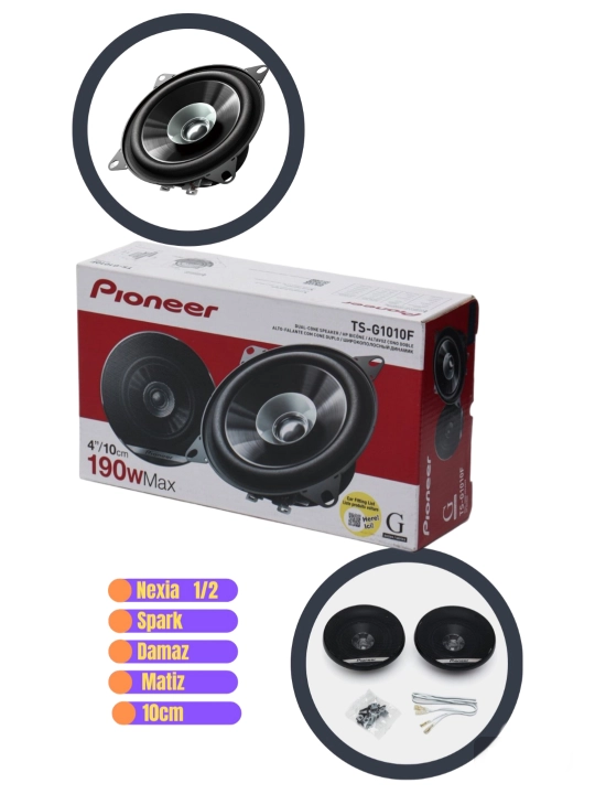 Avtomobil uchun kolonkalar Pioneer TS-G1010F XL 10 sm - 