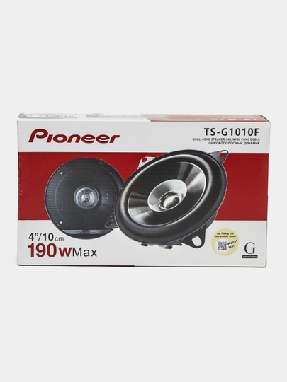 Avtomobil uchun kolonkalar Pioneer TS-G1010F XL 10 sm