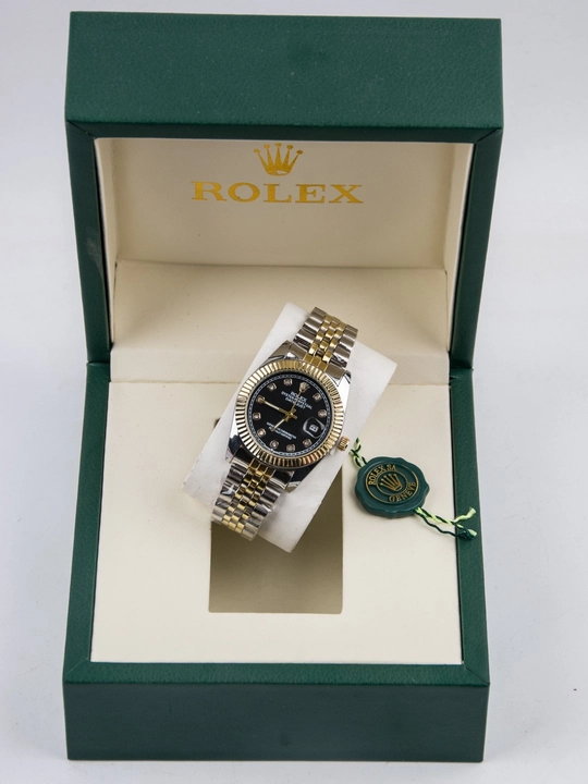 ROLEX ayollar qo‘l soati, batareyali, to‘plamda: quti, soat, g‘ilof, hujjatlar
