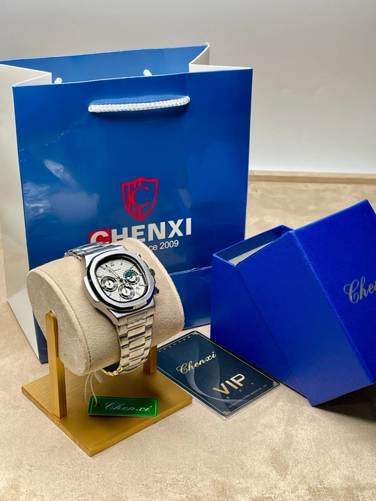 Мужские наручные часы Chenxi, кварцевый механизм