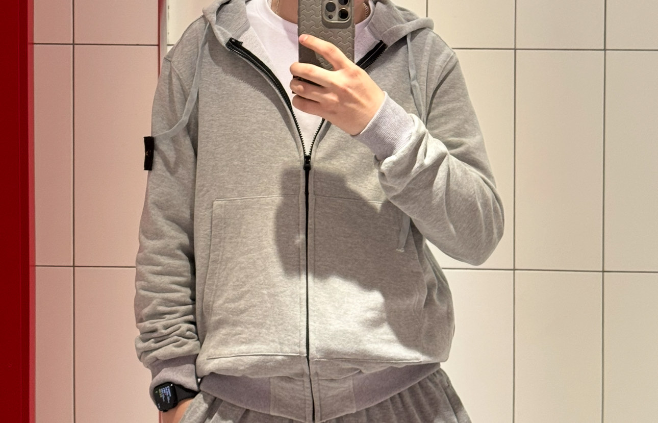 Zip-hudi Stone Island