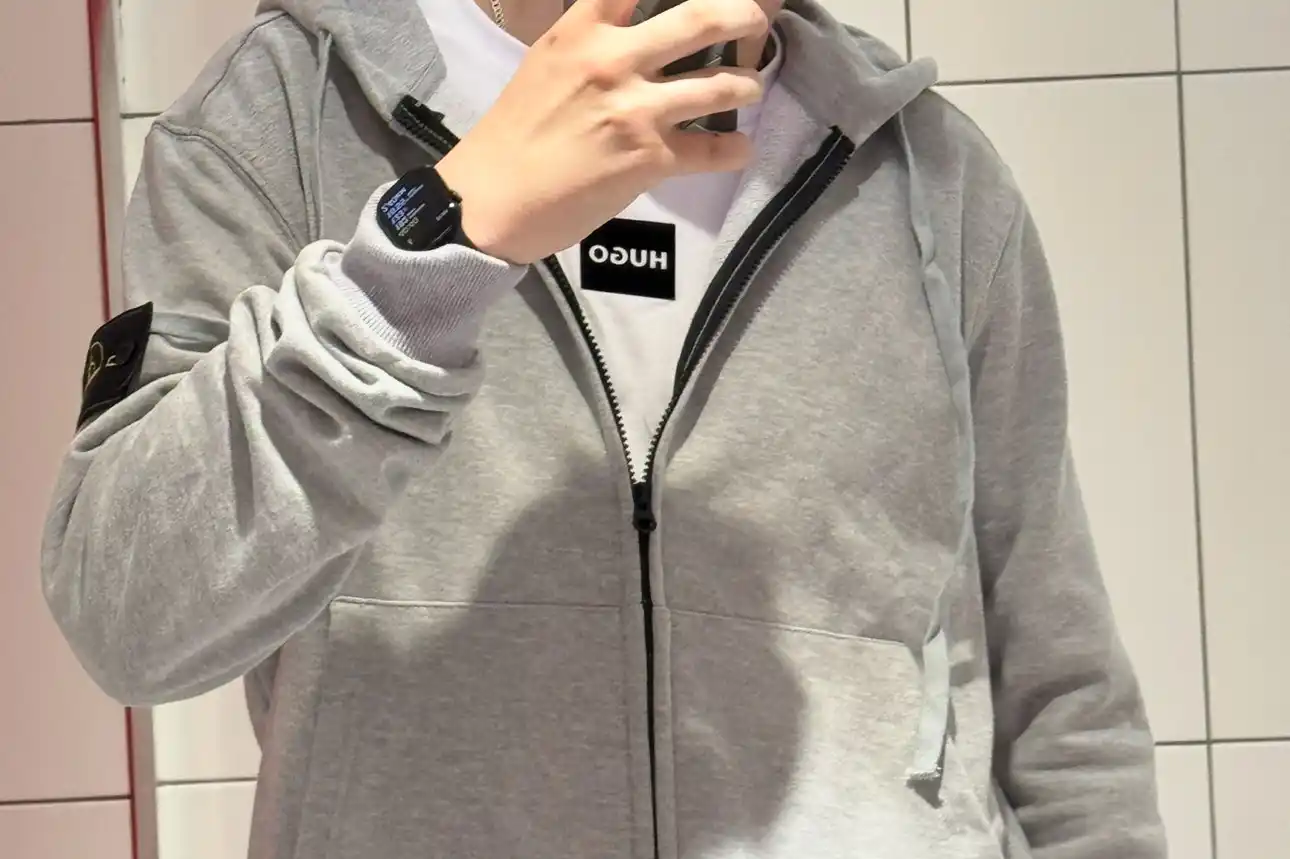 Zip-hudi Stone Island