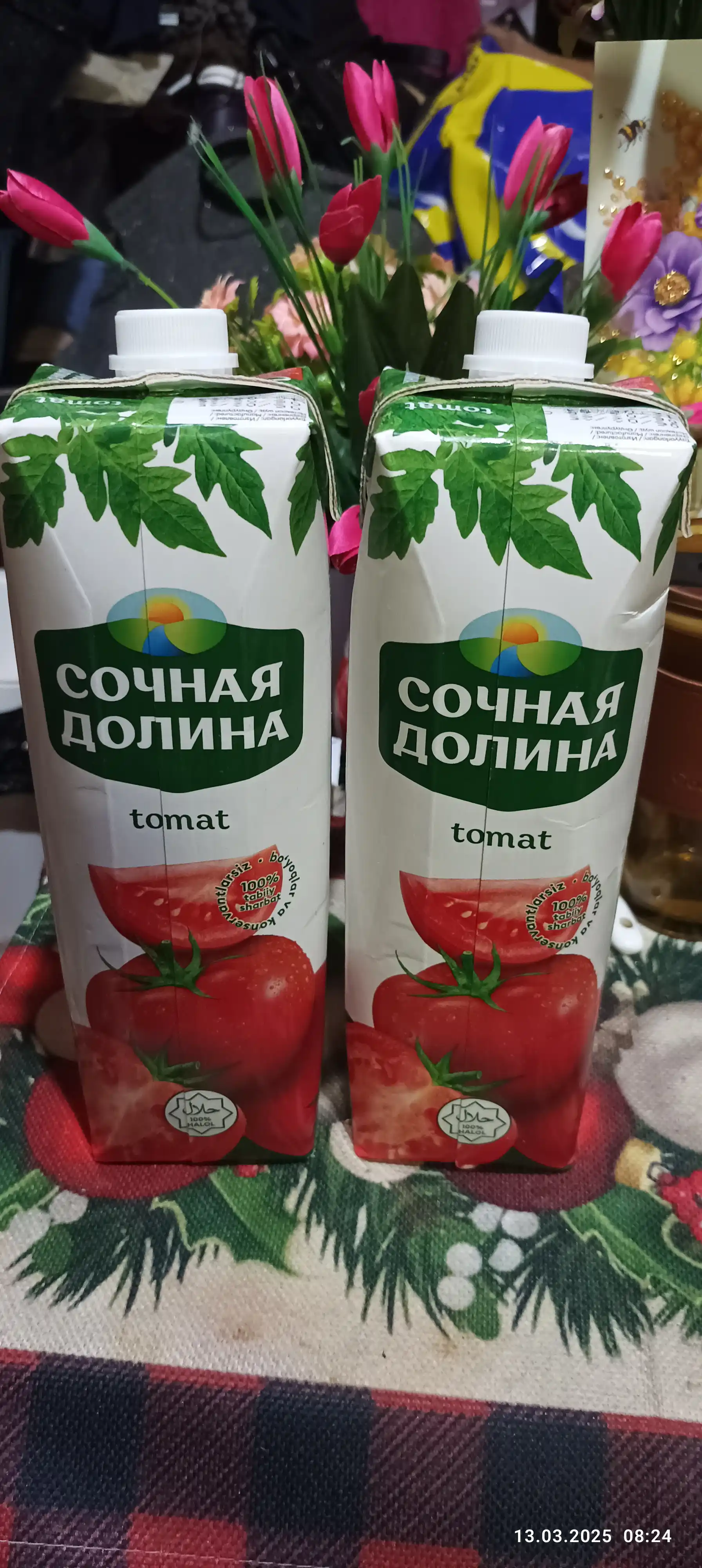 Сок Сочная Долина Томат, 1 л