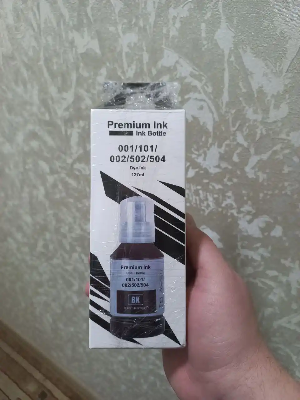 Murakkab Epson l3150, L3250 va boshqa ko'plab printer uchun qora bo'yoq