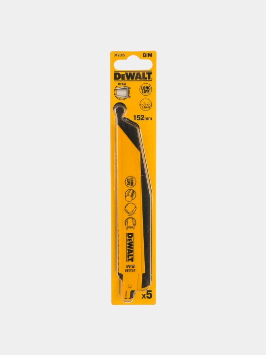 Metall arra pichog'i DeWALT S922AF 1,1x152 mm 5 dona DT2385-QZ