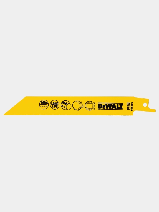 Полотно пильное по металлу DeWALT S922AF 1,1x152 мм 5 шт DT2385-QZ - 