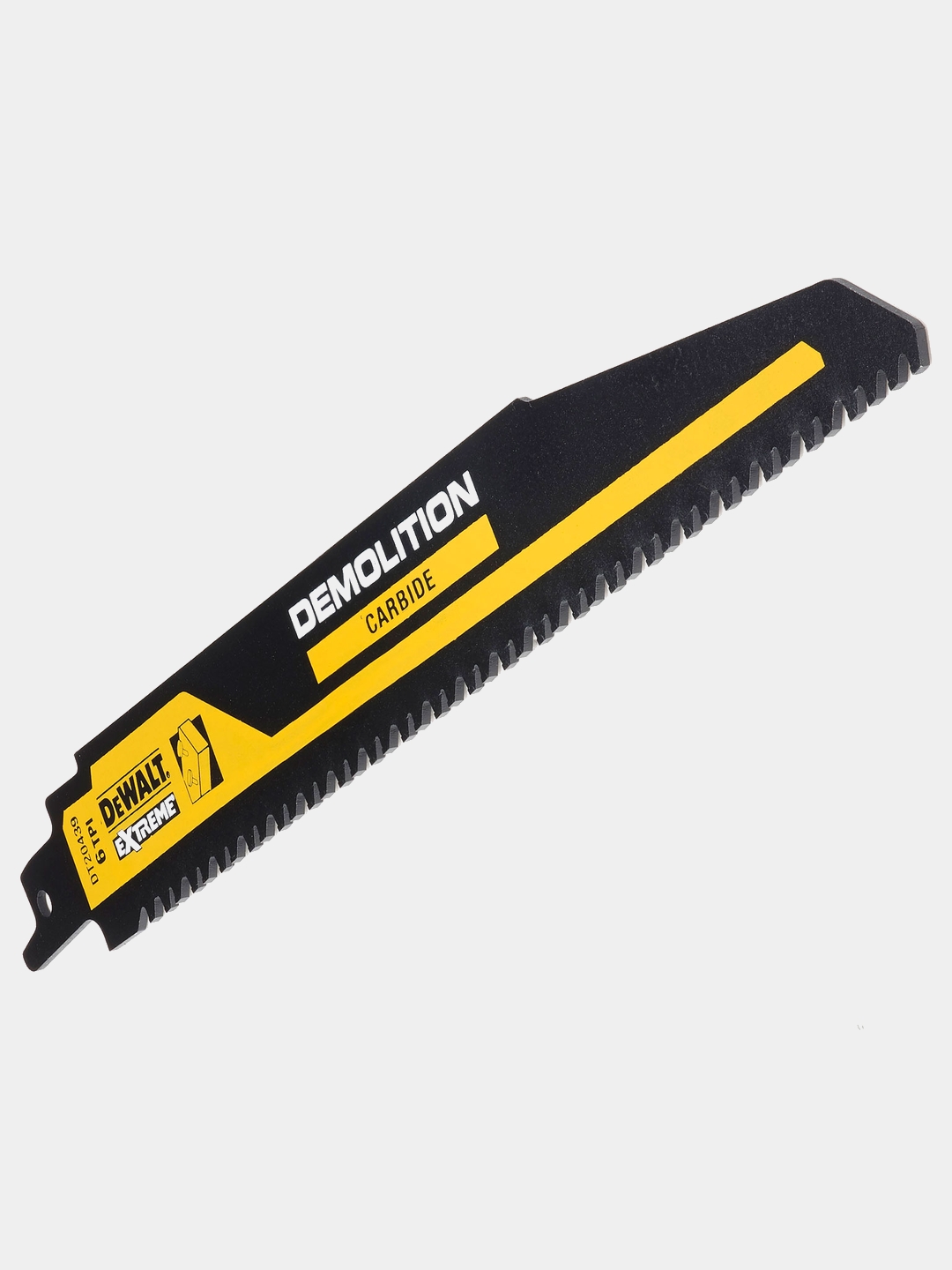 Сабельное пильное полотно по дереву DeWALT 6TPI 230 мм DT20439-QZ - 