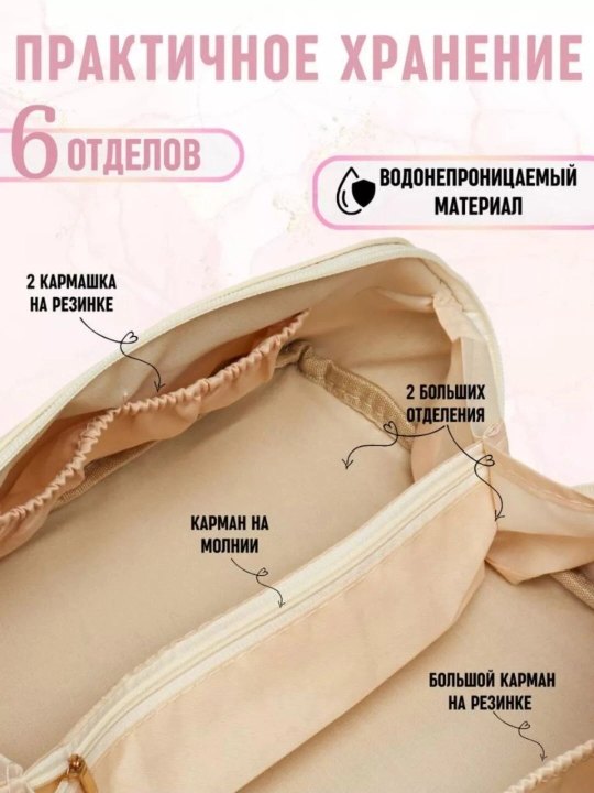 Косметичка, органайзер для косметики, для женщин и девочек