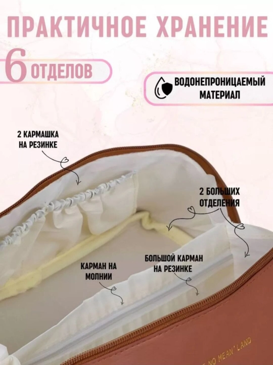 Kosmetichka, kosmetika uchun organayzer, ayollar va qizlar uchun  - 