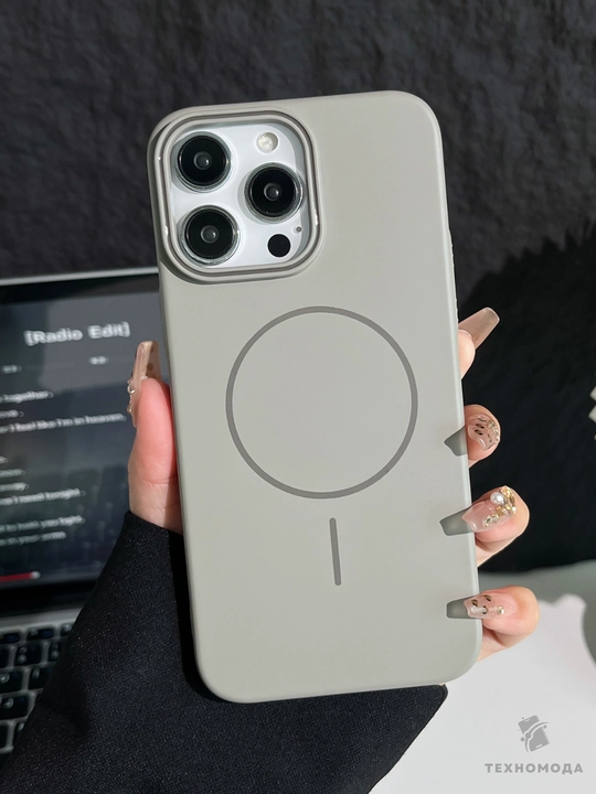 MagSafe чехол для iPhone 11 / 12 / 13 / 14 / 15 / 16 Pro / Max - 