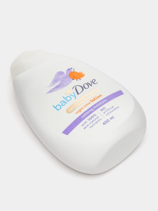 Детский ночной лосьон, Baby Dove, Успокаивающее Увлажнение, 400 мл