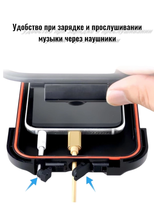 Universial suv o’tkazmaydigan telefon ushlagichi mototsikl, velosiped, skuter uchun