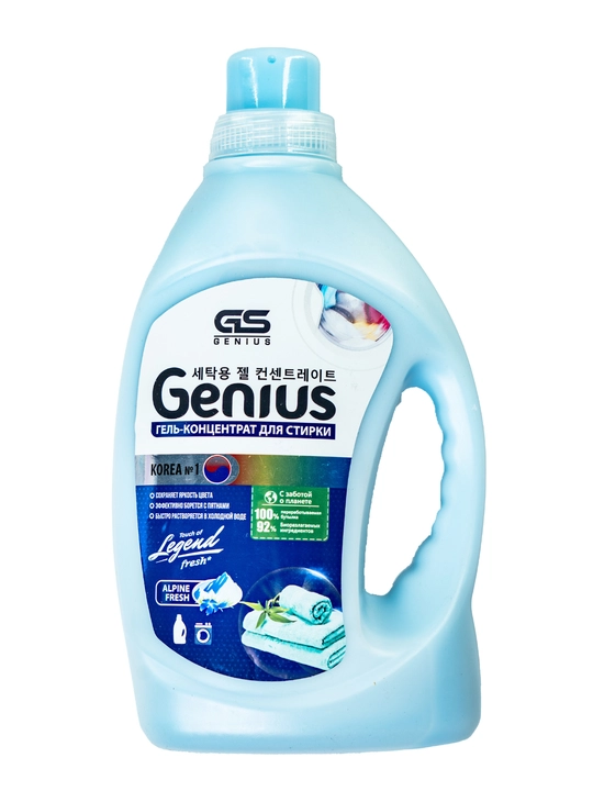 Гель для стирки Genius, 1.5 л  - 
