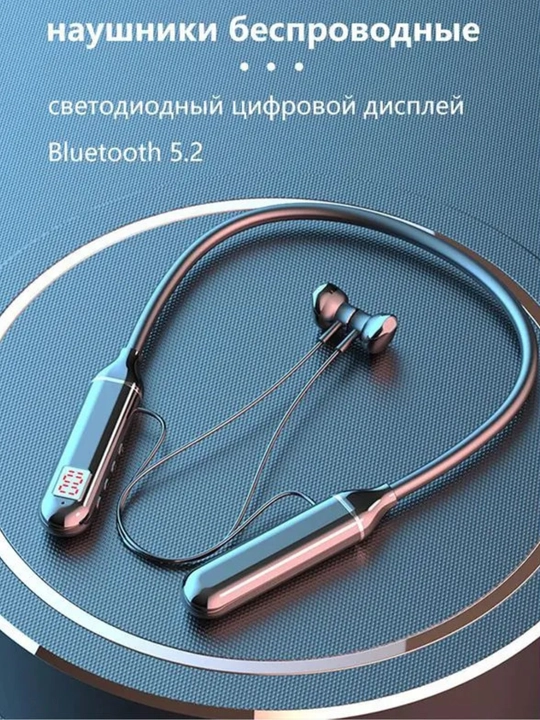 Bluetooth Stereo BT-100 Mikrofonli, sport, o'yin, simsiz naushniklar