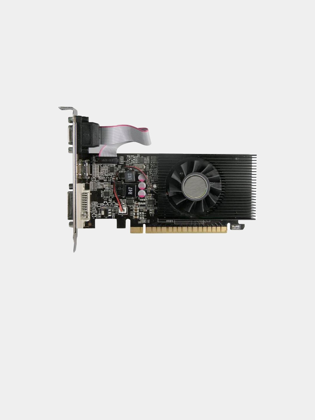 Видеокарта Nvidia GeForce GT730 4GB GT220 1GB DDR3 128Bit OEM DVI-D, поддержка, HDMI, VGA