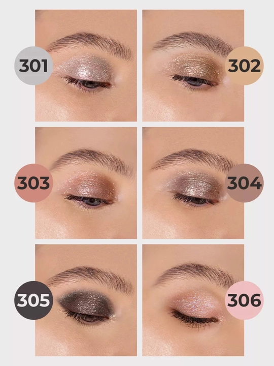 Luxvisage Glitter Rock glitter suyuq tenlar, ko'z qovoqlar uchun, 3 gr