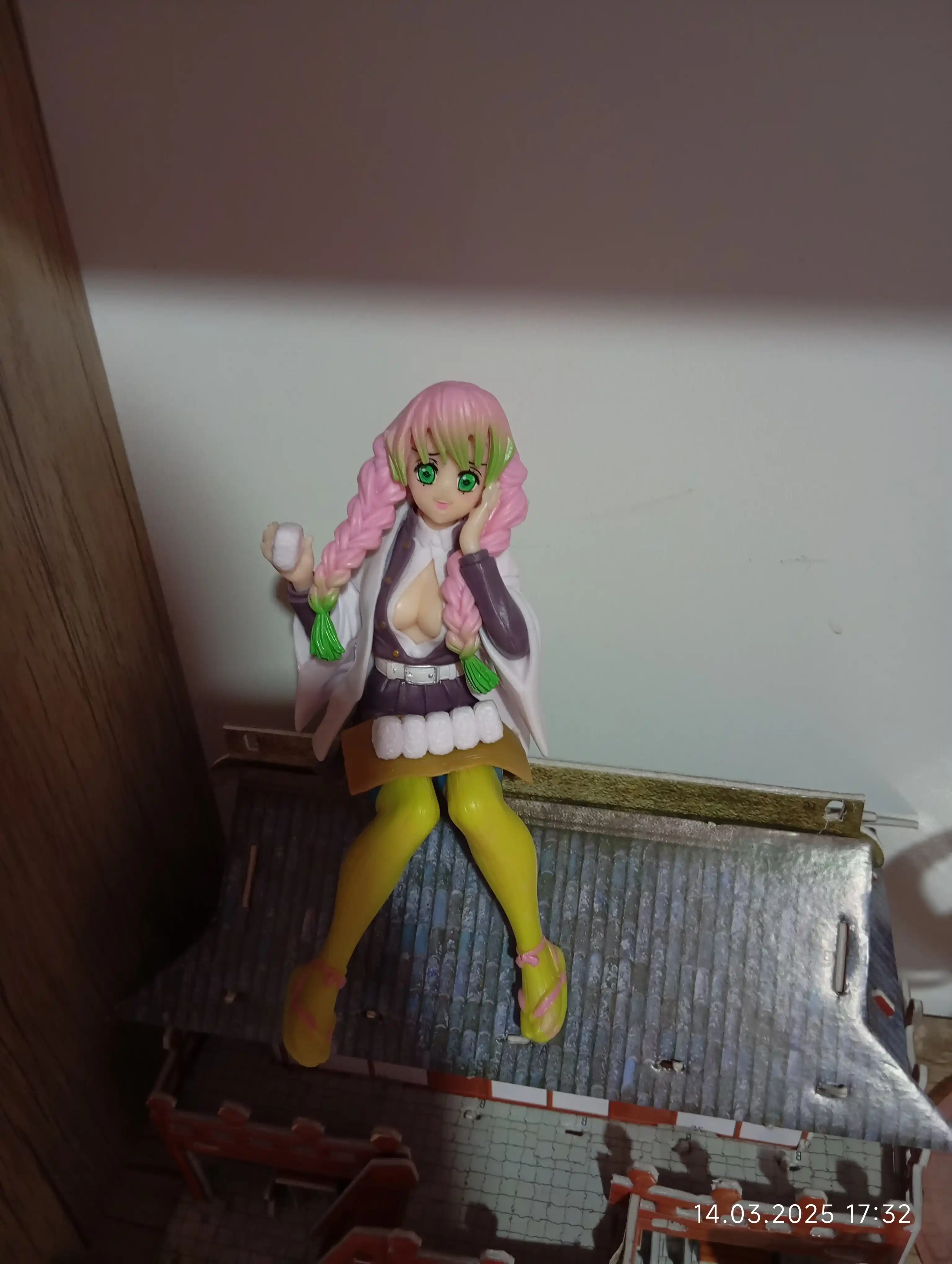 Demon Slayer anime figurkasi, kolleksion haykalcha, Iblisni Chopuvchi qilich