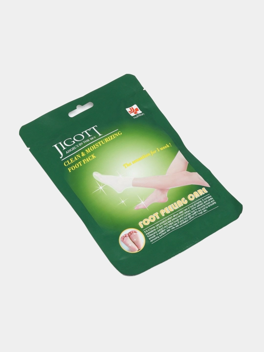 Пилинг-носочки Jigott Clean and Moisturizing Foot Pack, 1 пара