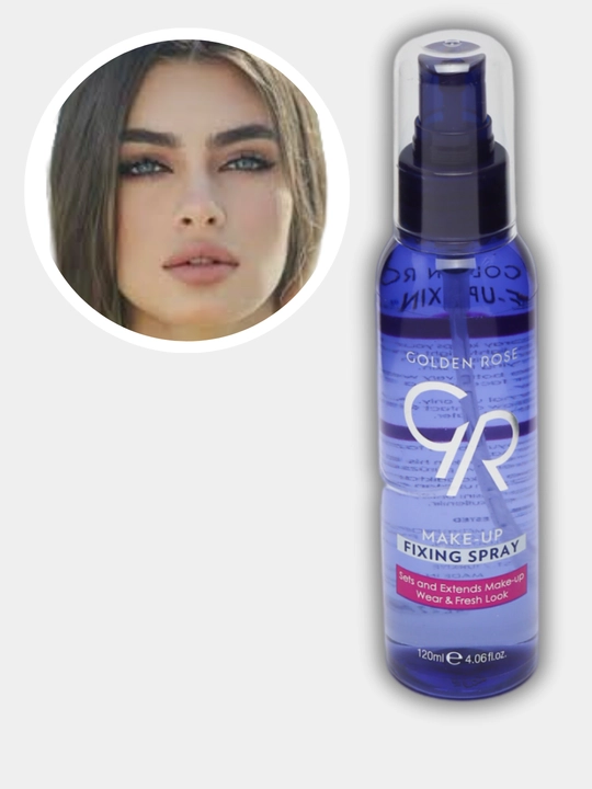 Фиксатор спрей макияжа Golden rose make-up fixing 120 мл - 